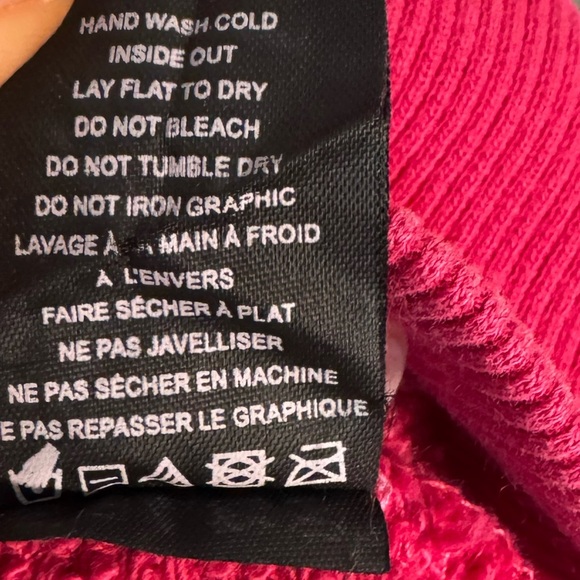 Spiritual Gangster x Peloton Hot Pink Pullover Crewneck Sweatshirt Womens Size M - Picture 7 of 9